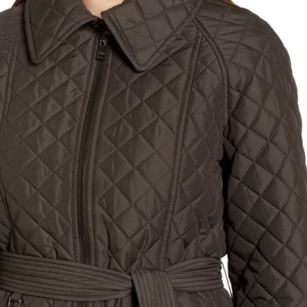 London Fog - Diamond Quilted Hooded Jacket M - Picture 6 of 6